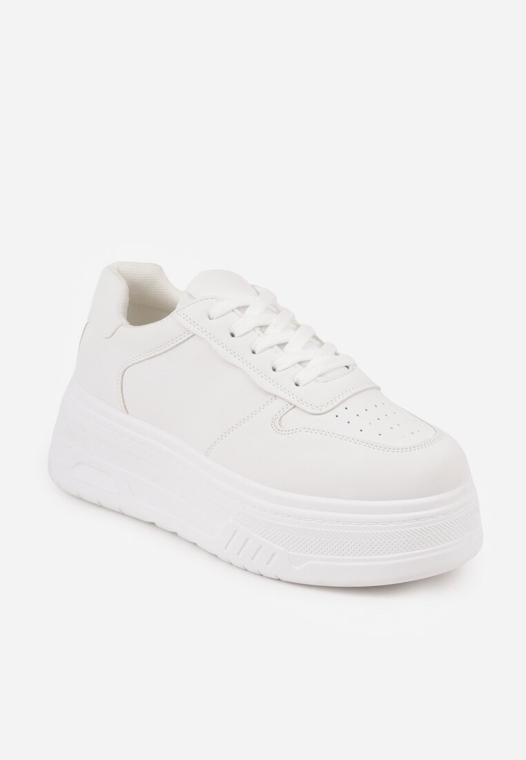 vices Adidași Albi pe Platformă cu Relief Rionessa