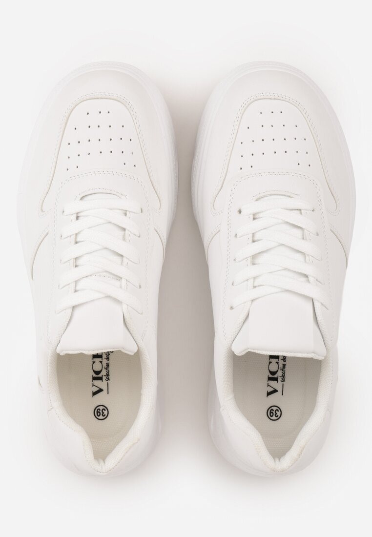 vices Adidași Albi pe Platformă cu Relief Rionessa