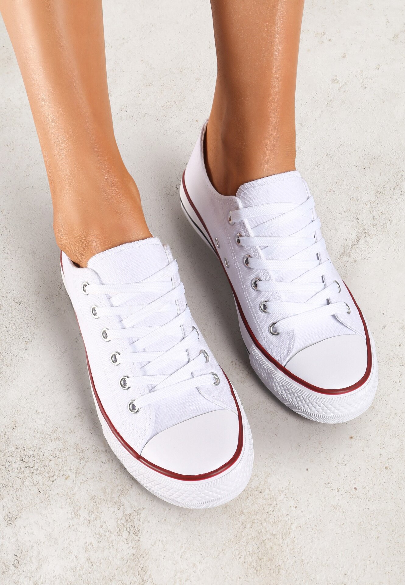 vices Adidași Clasici Albi cu Profil Jos Darling Tyrel
