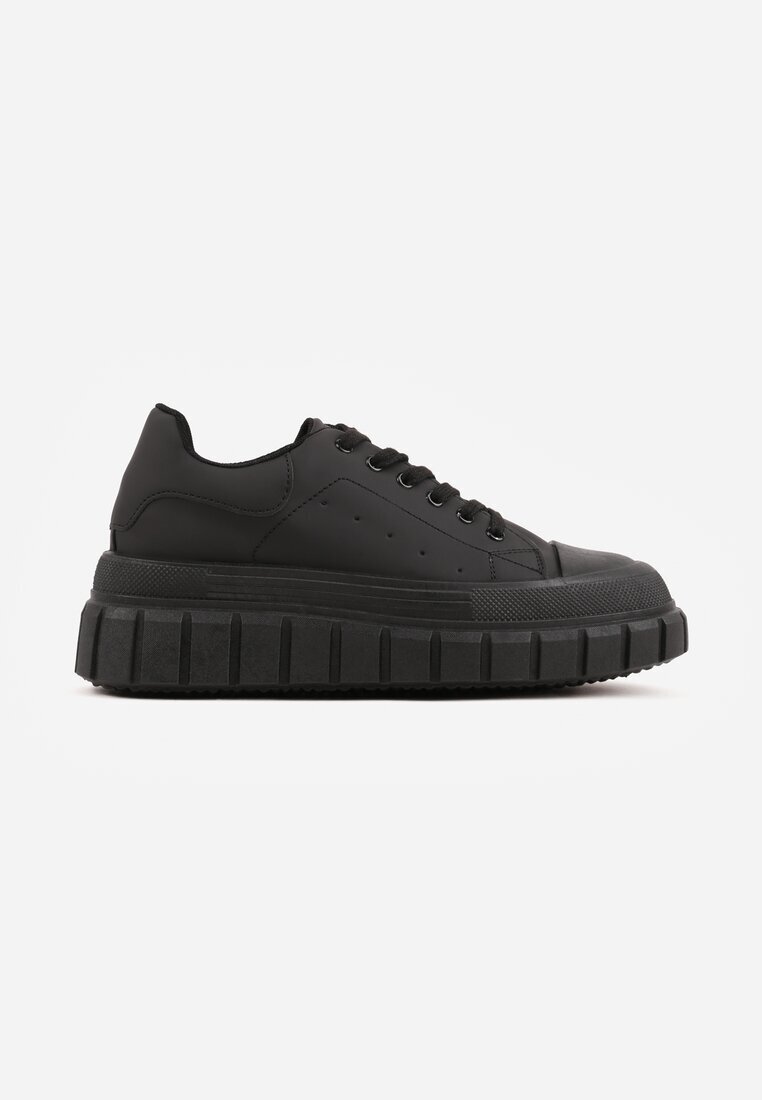 vices Adidași Negri cu platformă stil chunky cu perforații Hypsyllis