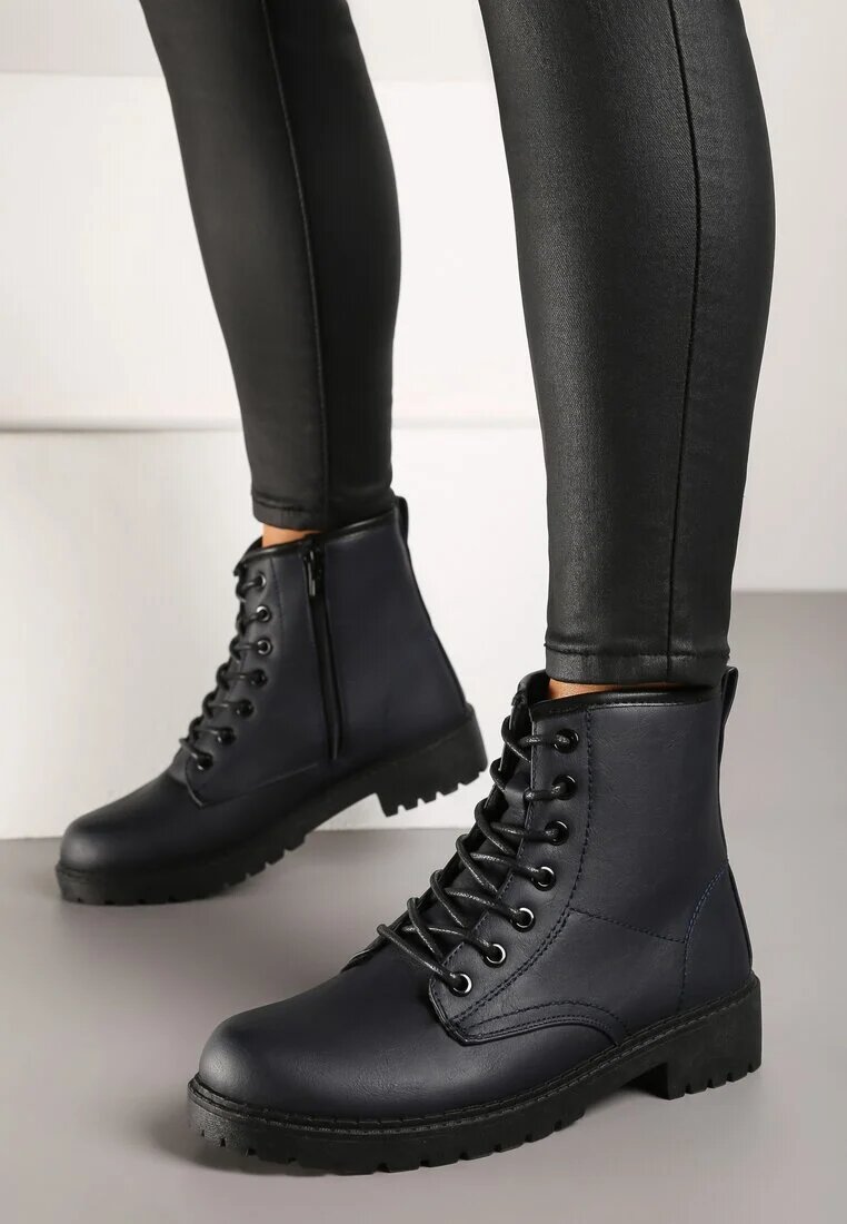 vices Botine bleumarin Baines