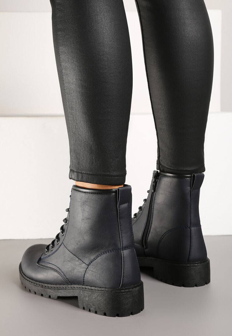 vices Botine bleumarin Baines