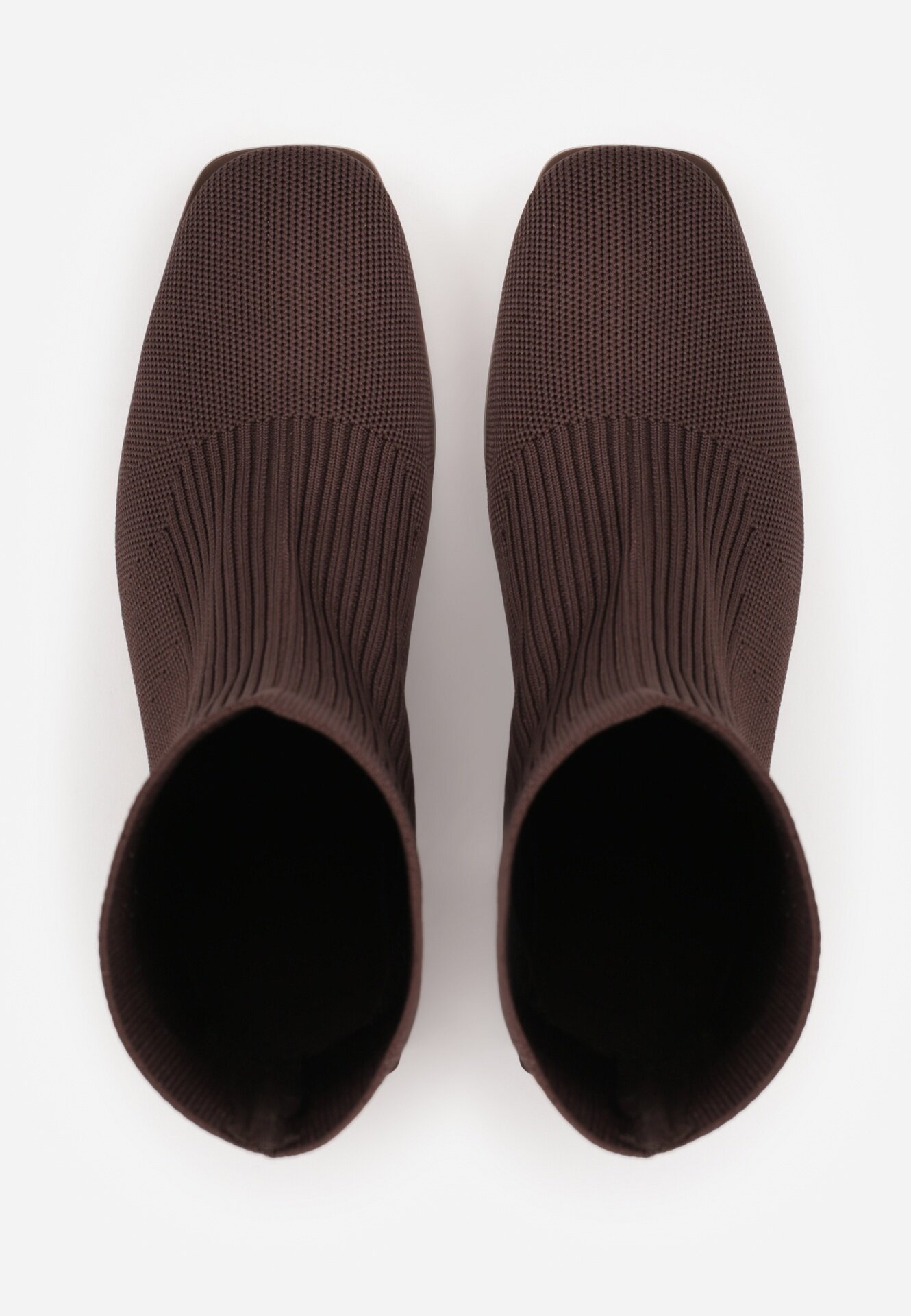 vices Botine Maro cu Toc Conic cu Carâmb Elastic Lerinana