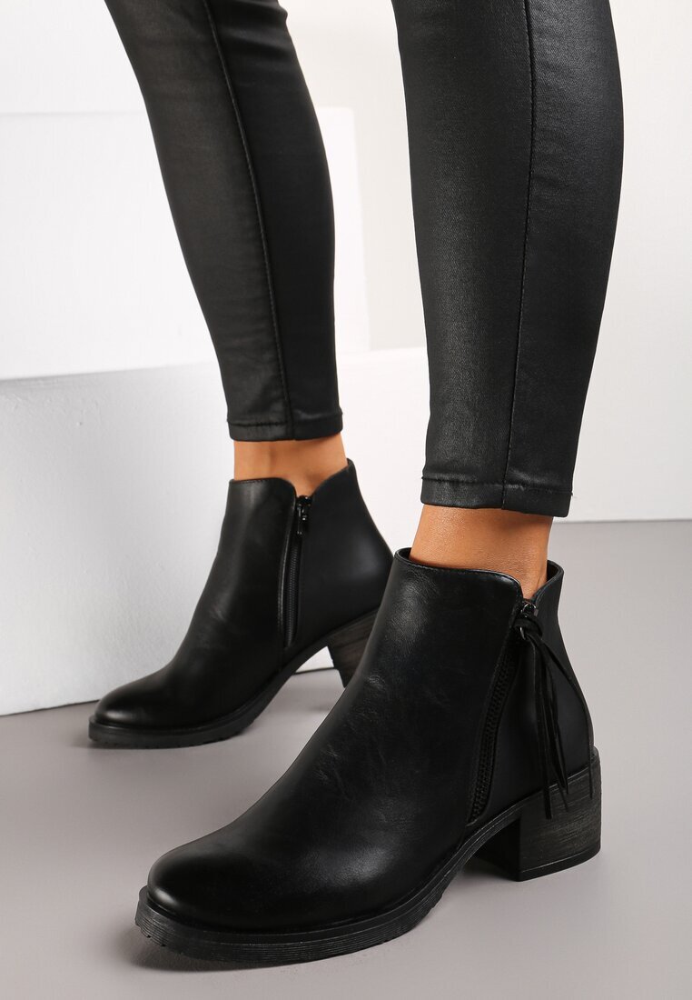 vices Botine Negre Crash