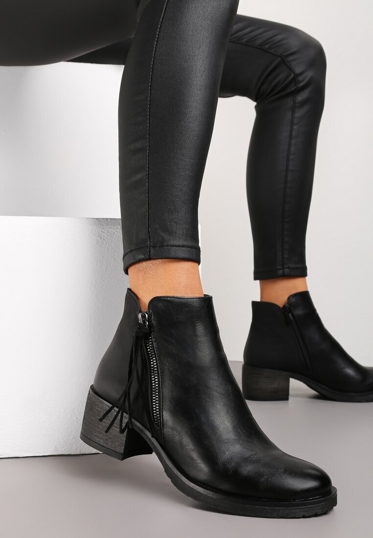 vices Botine Negre Crash