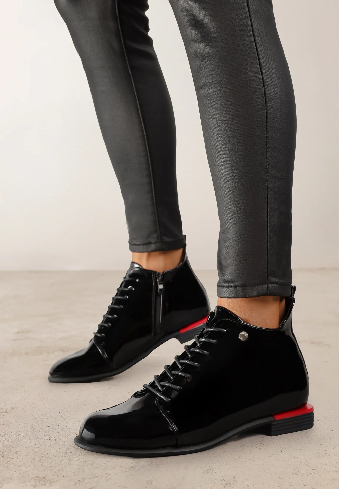 vices Botine Negre Ghete Aliff