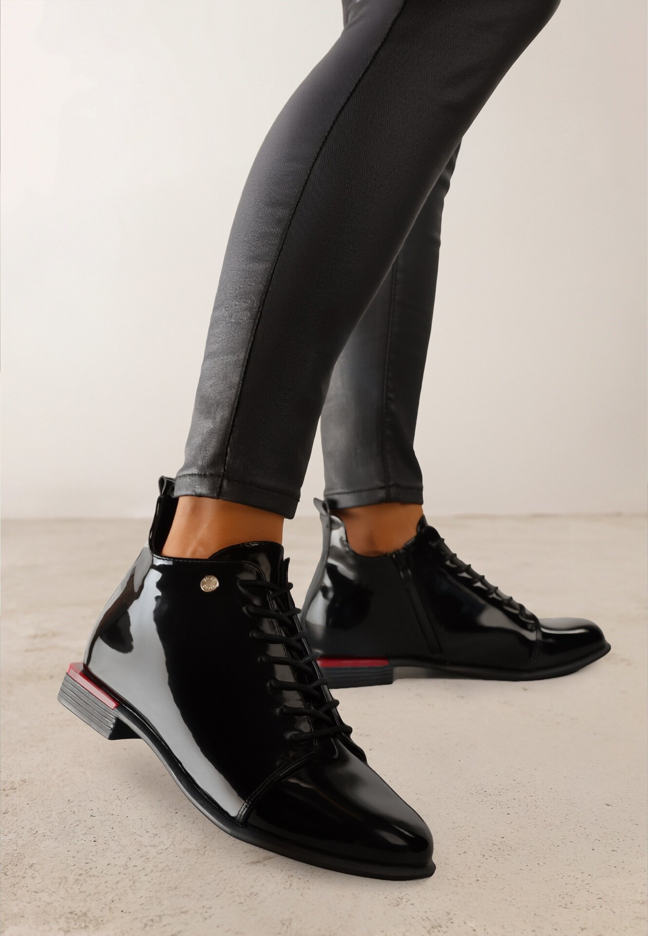 vices Botine Negre Ghete Aliff