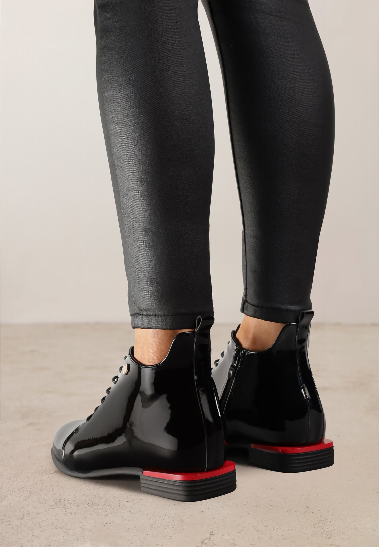 vices Botine Negre Ghete Aliff