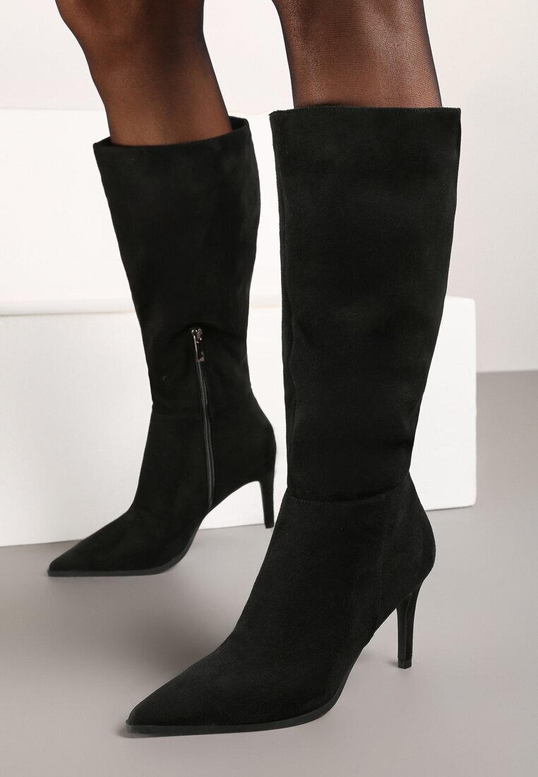 vices Cizme Negre Casual cu toc stiletto Tamirith