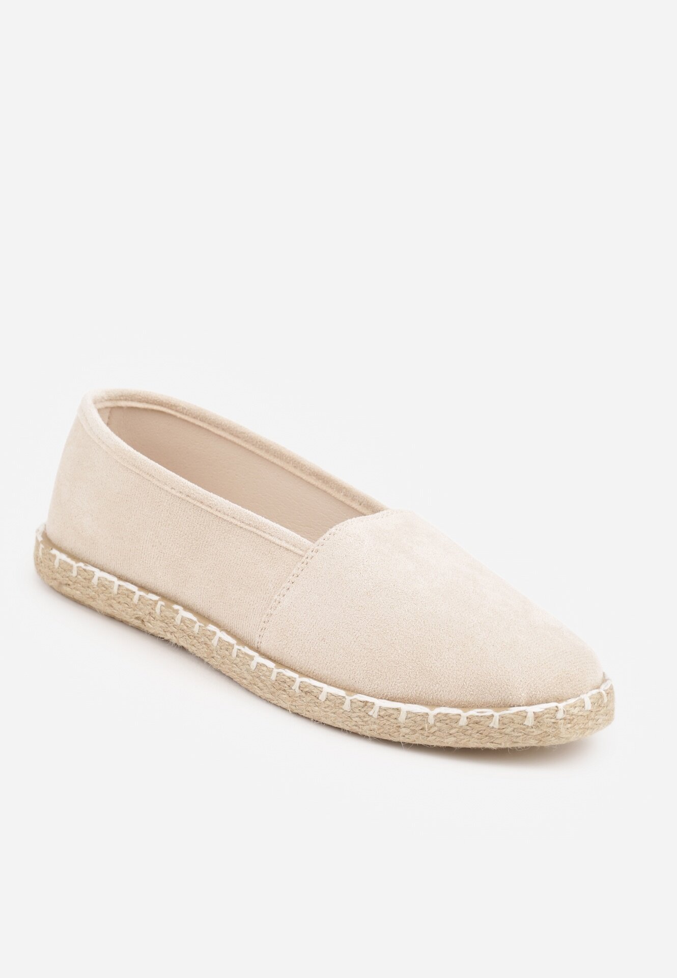 vices Espadrile Bej pe Talpă Decorată cu Împletitură Sesoriela