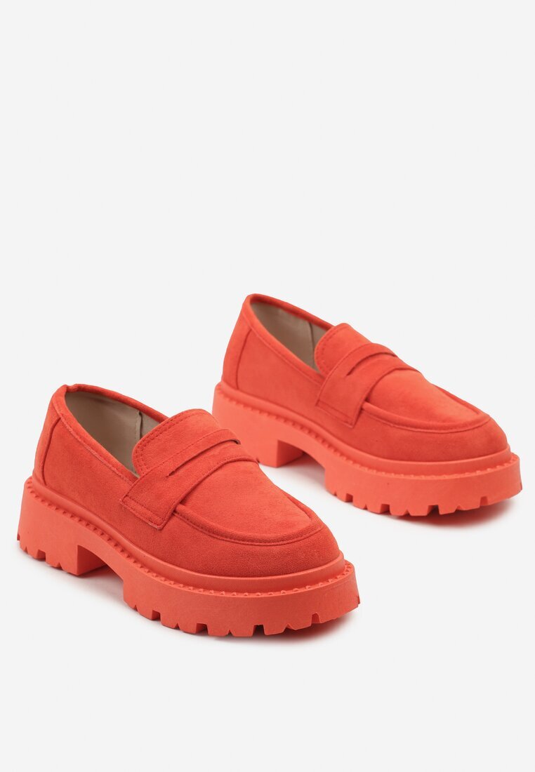 vices Mocasini slip-on Portocalii cu Platformă Dionela