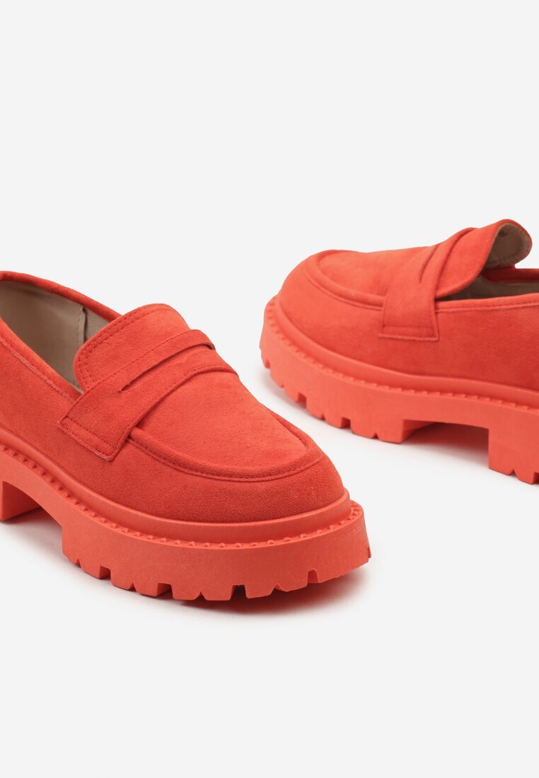 vices Mocasini slip-on Portocalii cu Platformă Dionela