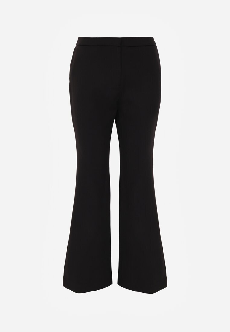 vices Pantaloni de costum Negri Tip Flare Tesilana