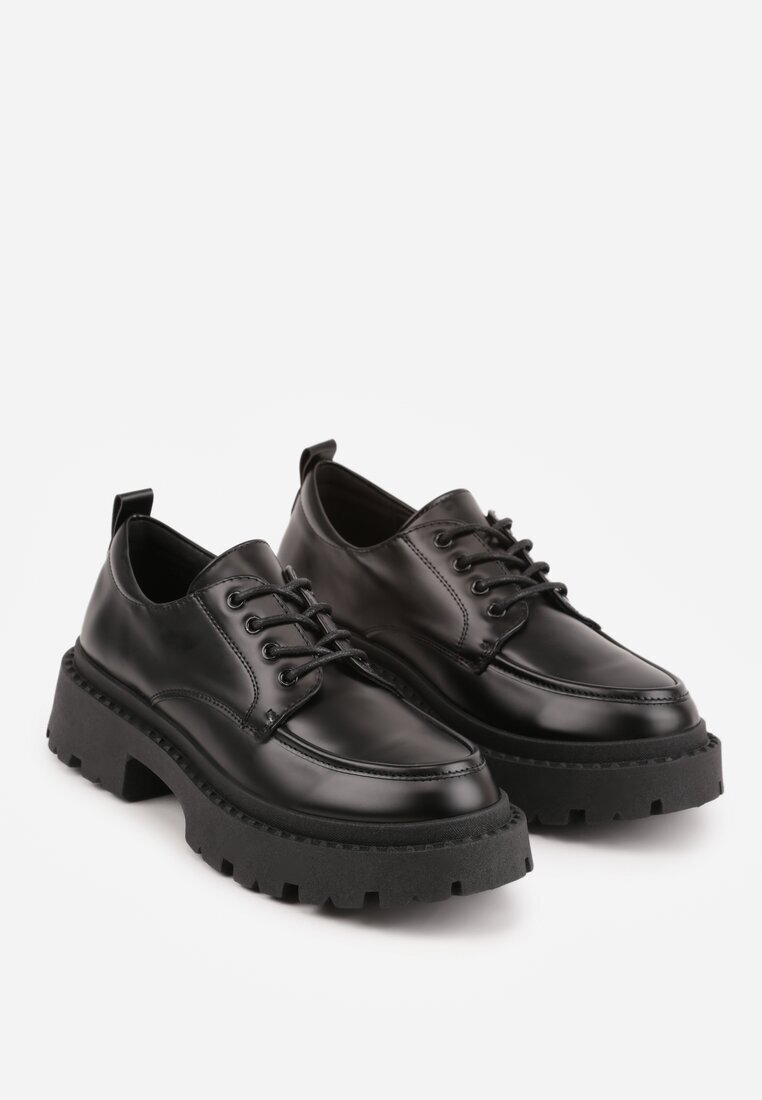 vices Pantofi Negri în stil Tech Gothic Ravithiel
