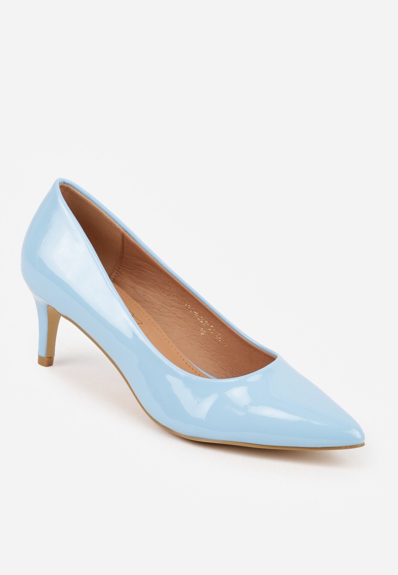 vices Pantofi stiletto Albaștri cu toc cui cu branț de piele Caronella