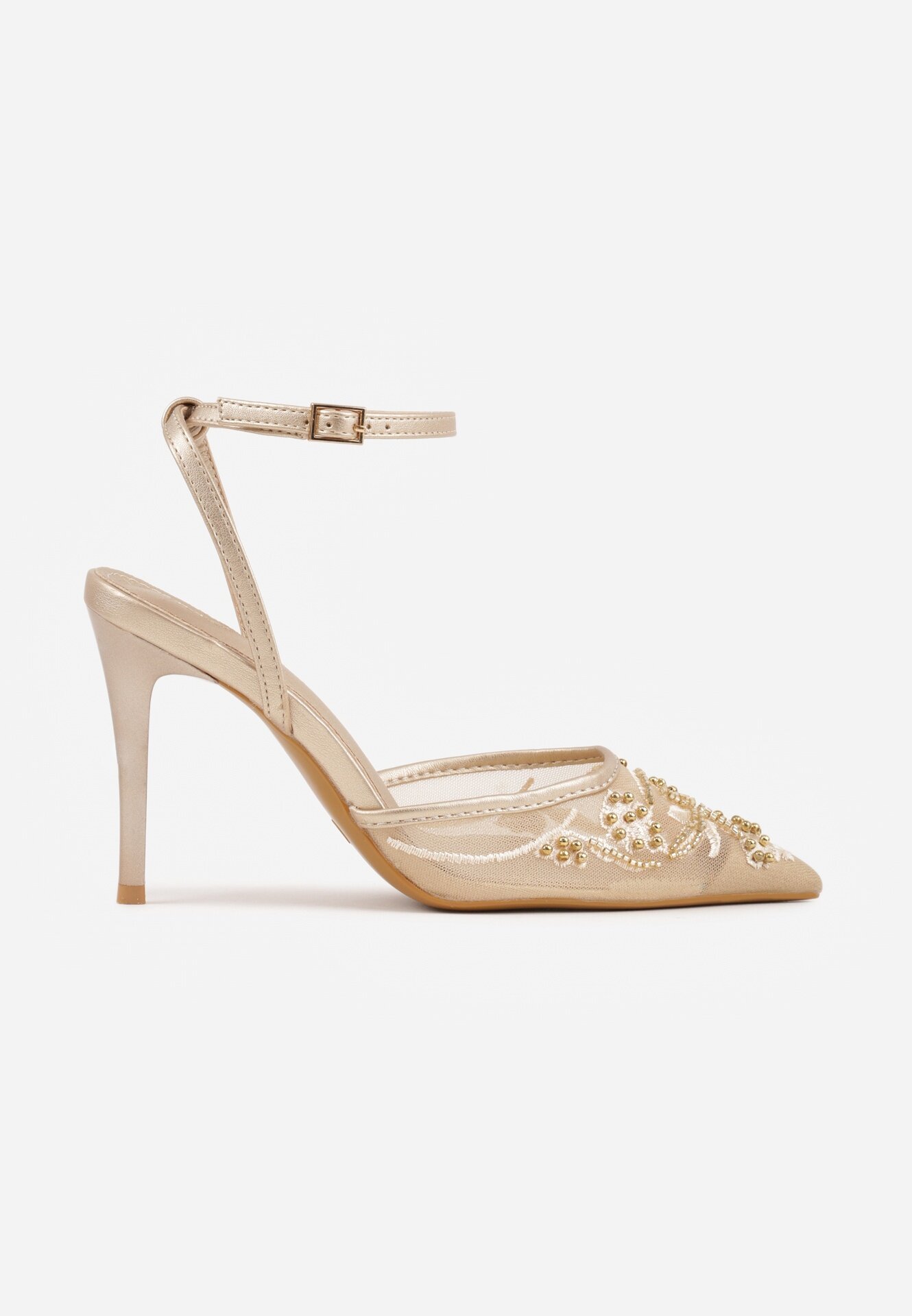 vices Pantofi stiletto Berdal Aurii