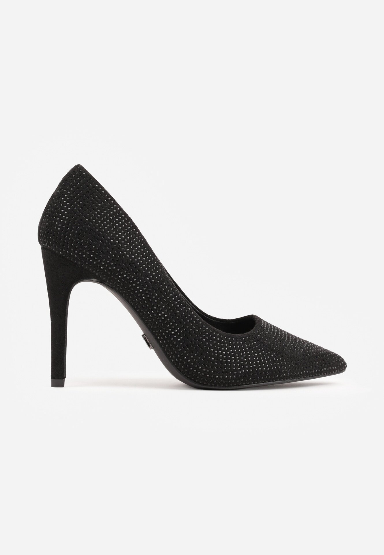 vices Pantofi stiletto Negre Casual cu Branț din Piele Naturală Tinnesia