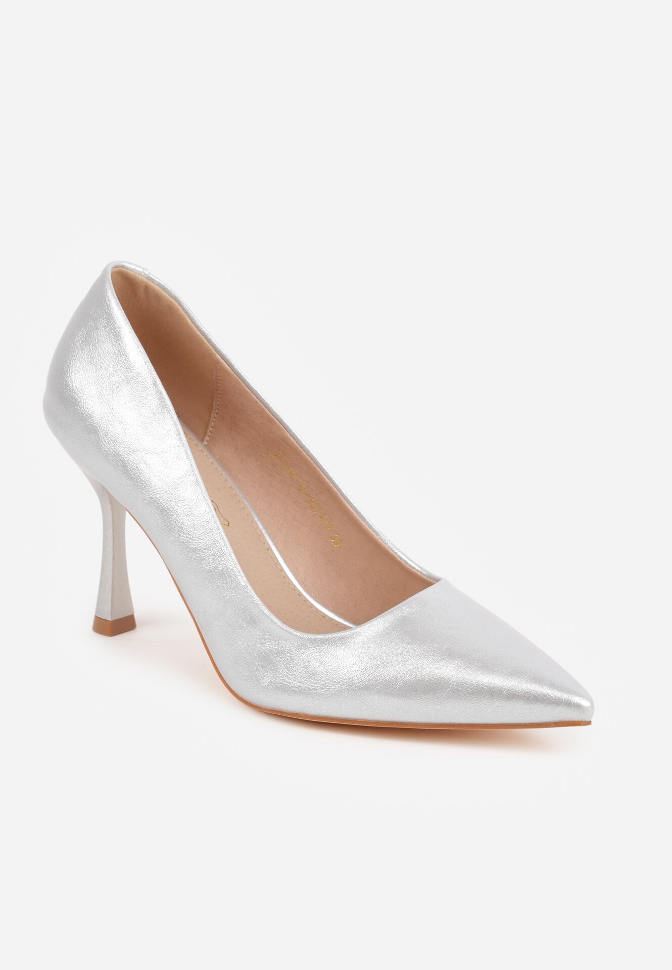 vices Pantofi stiletto Nesslisa Argintii