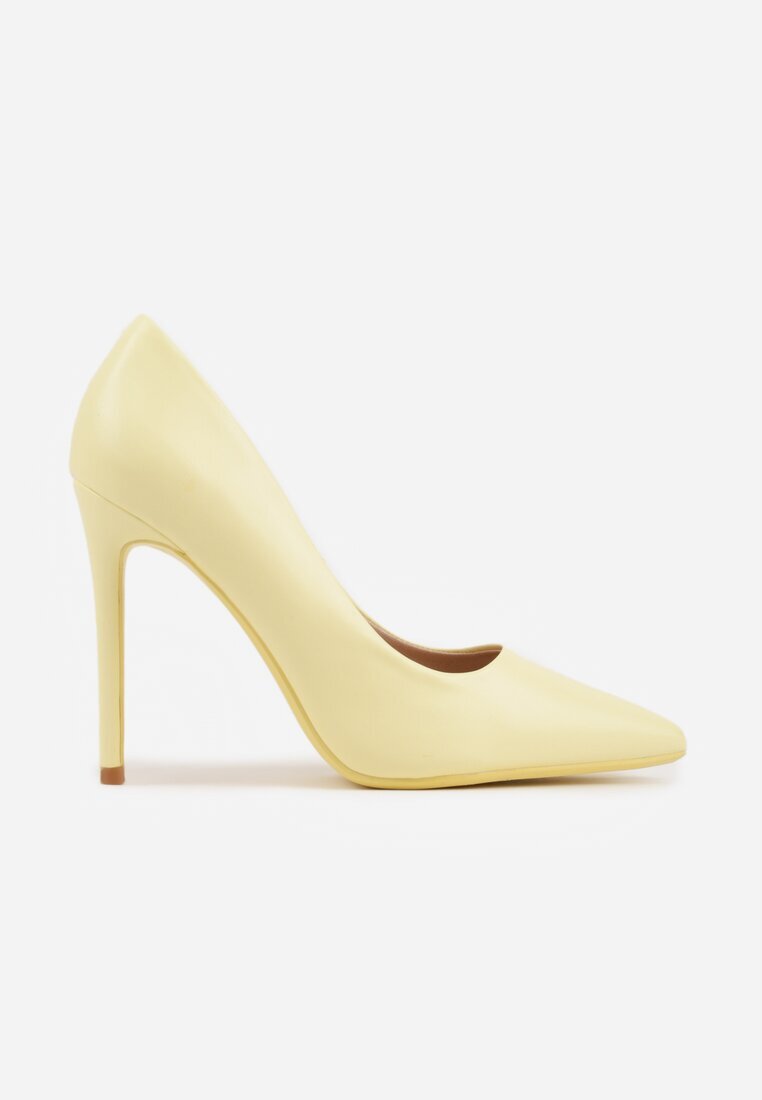 vices Pantofi stiletto Netede Galbene în Stil Clasic Temilis