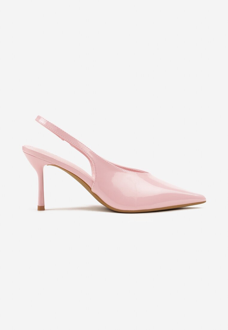vices Pantofi tip sandale slingback Roz cu toc tip Stiletto Tilionea