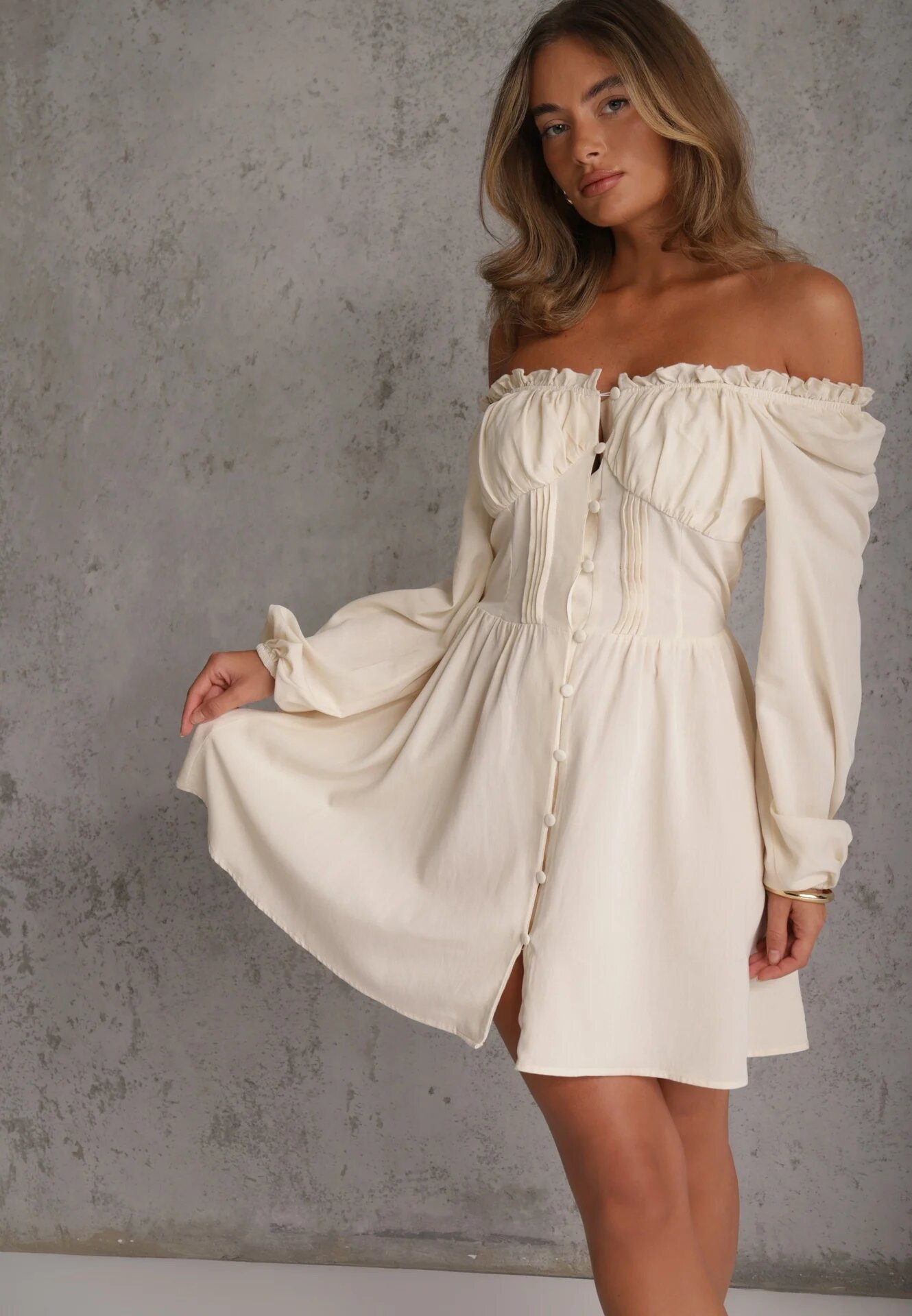 vices Rochie Bej deschis