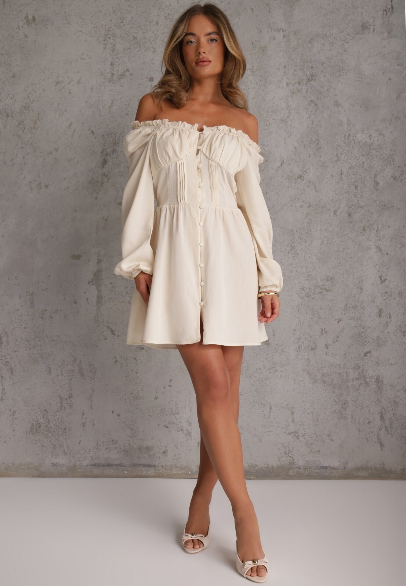 vices Rochie Bej deschis