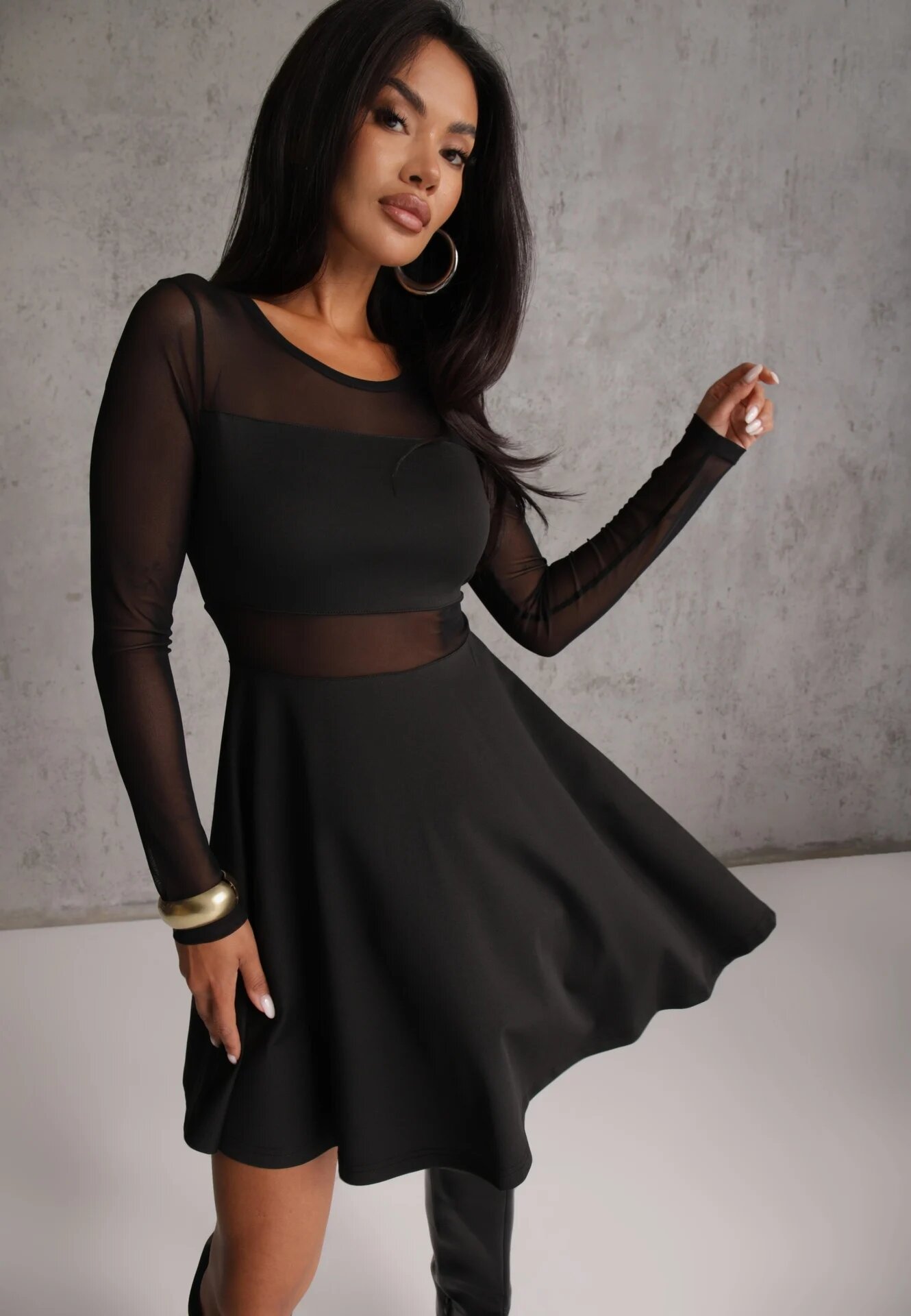 vices Rochie Iacomus Kasie Neagră