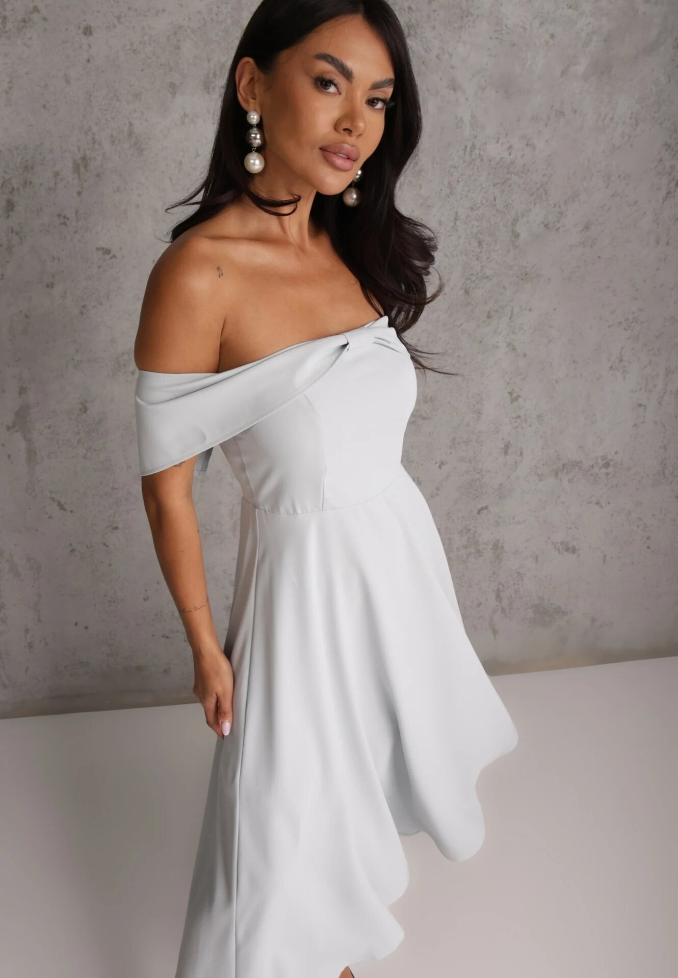 vices Rochie Neamerianne Albastră
