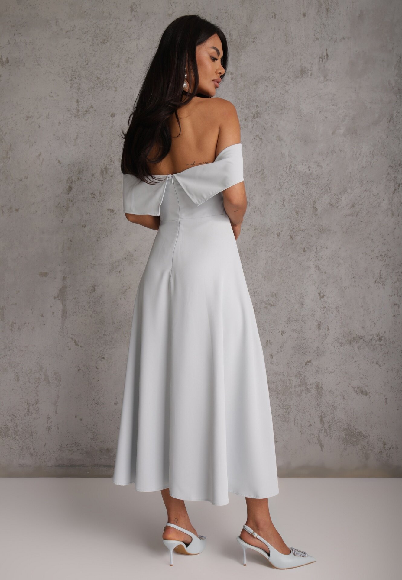 vices Rochie Neamerianne Albastră