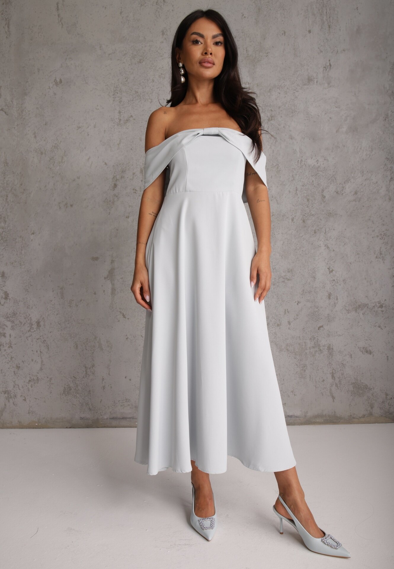 vices Rochie Neamerianne Albastră