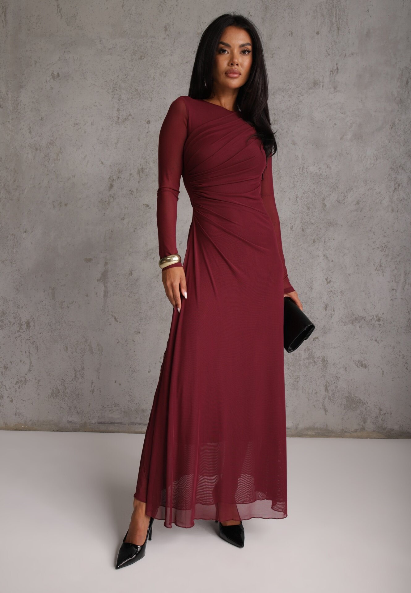 vices Rochie Sarsana Bordo