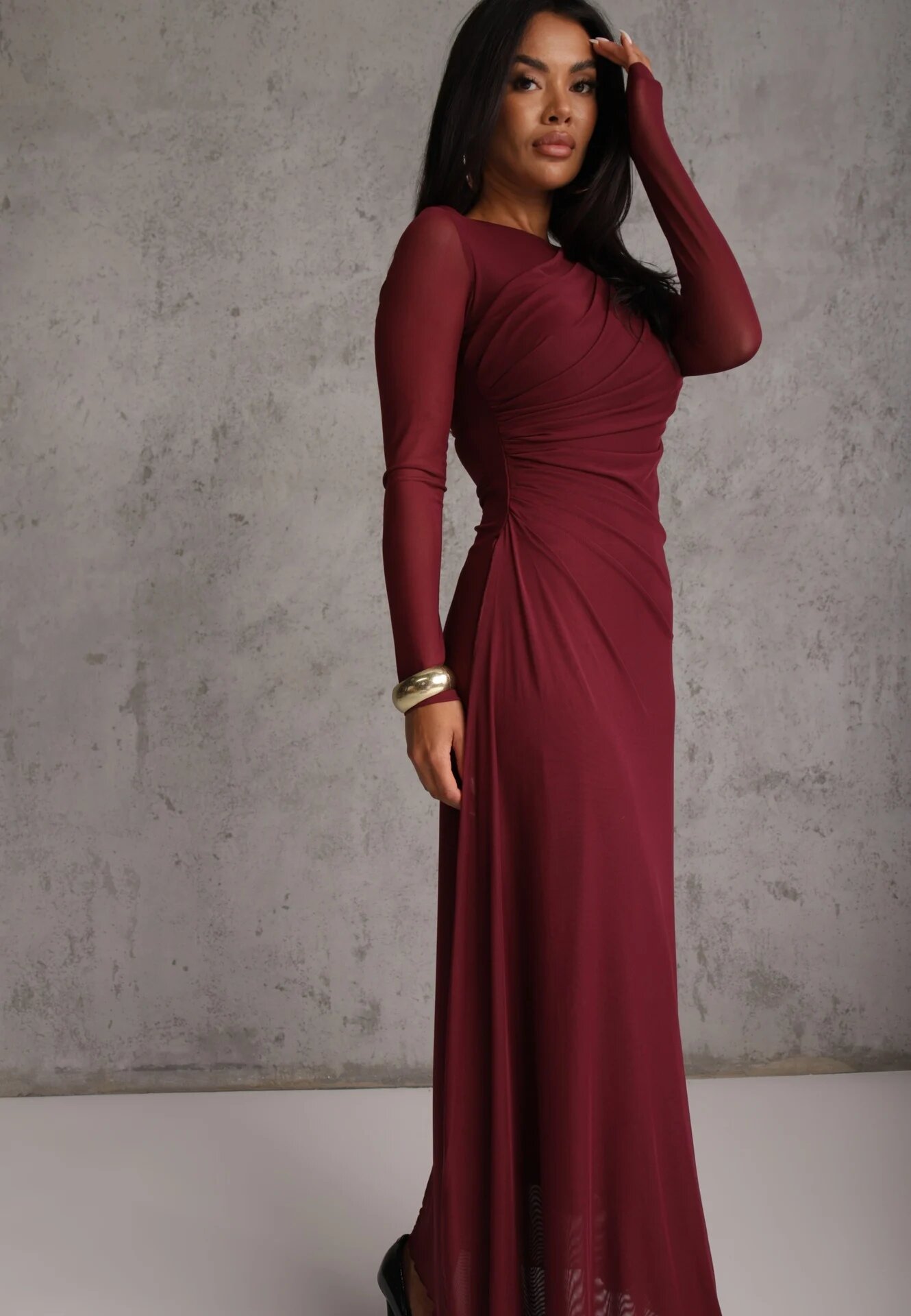 vices Rochie Sarsana Bordo