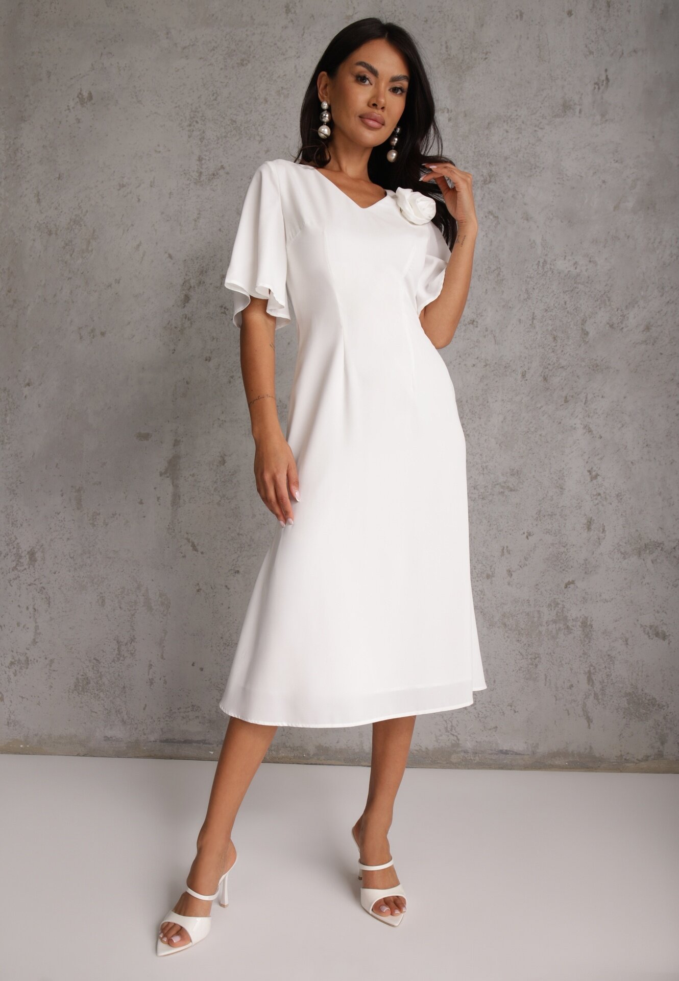 vices Rochie Themira Albă