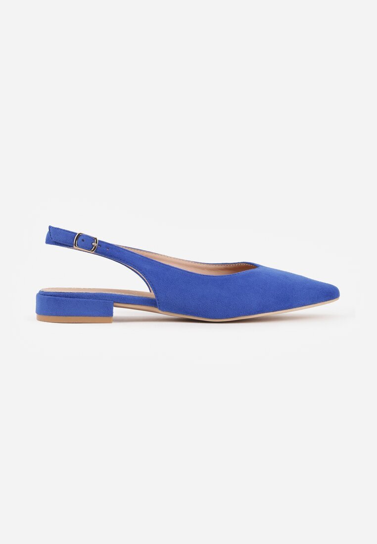 vices Sandale Albastre Slingback cu branț din piele naturală Annisae