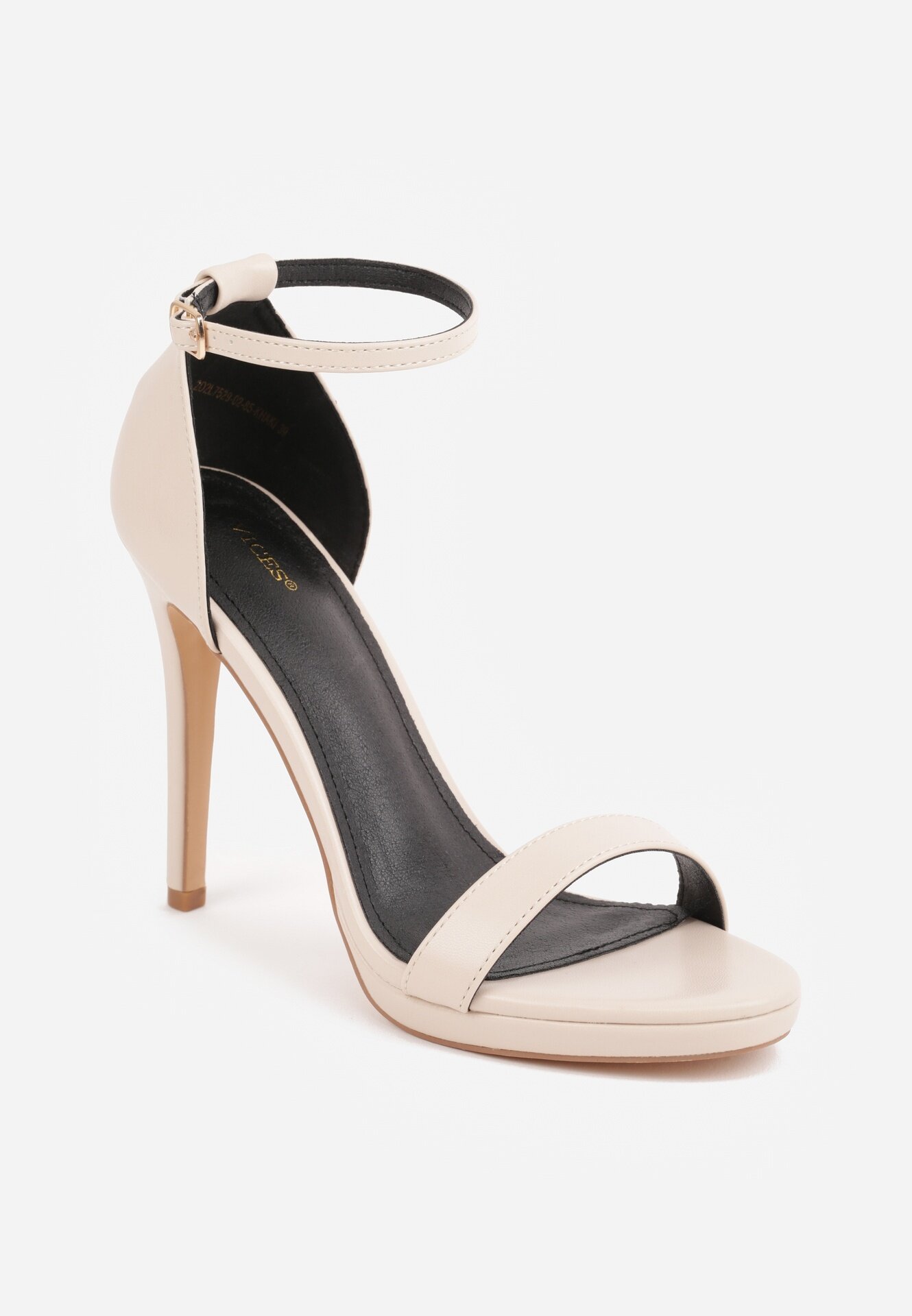 vices Sandale clasice cu toc stiletto Eidede Bej închis