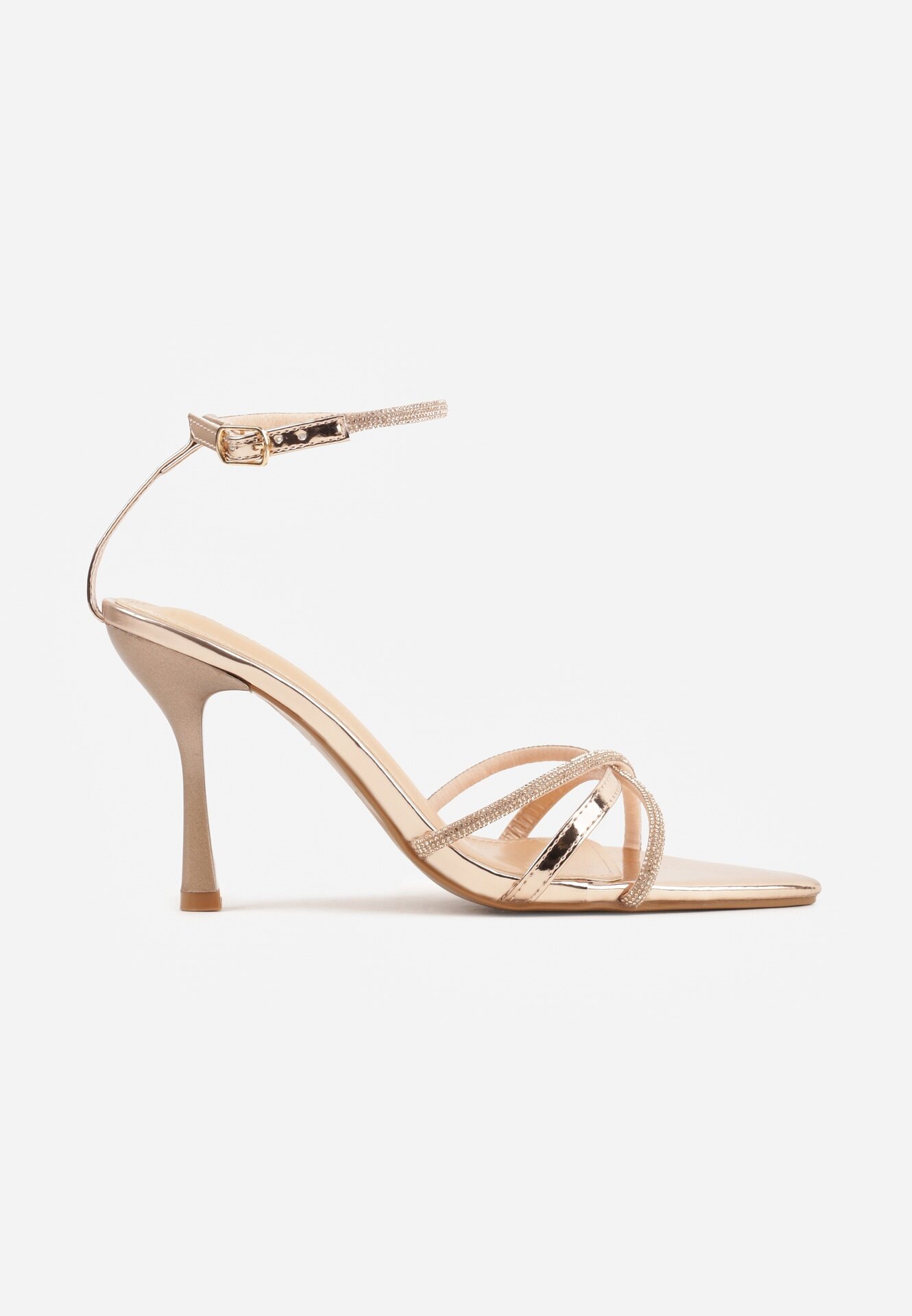 vices Sandale elegante cu toc stiletto Barena Culoarea șampaniei
