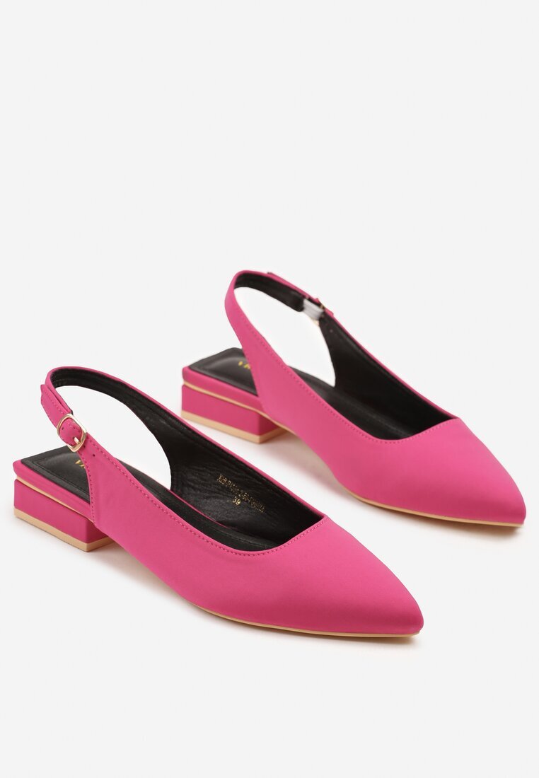 vices Sandale fucsia fără toc închise la gleznă Elajane
