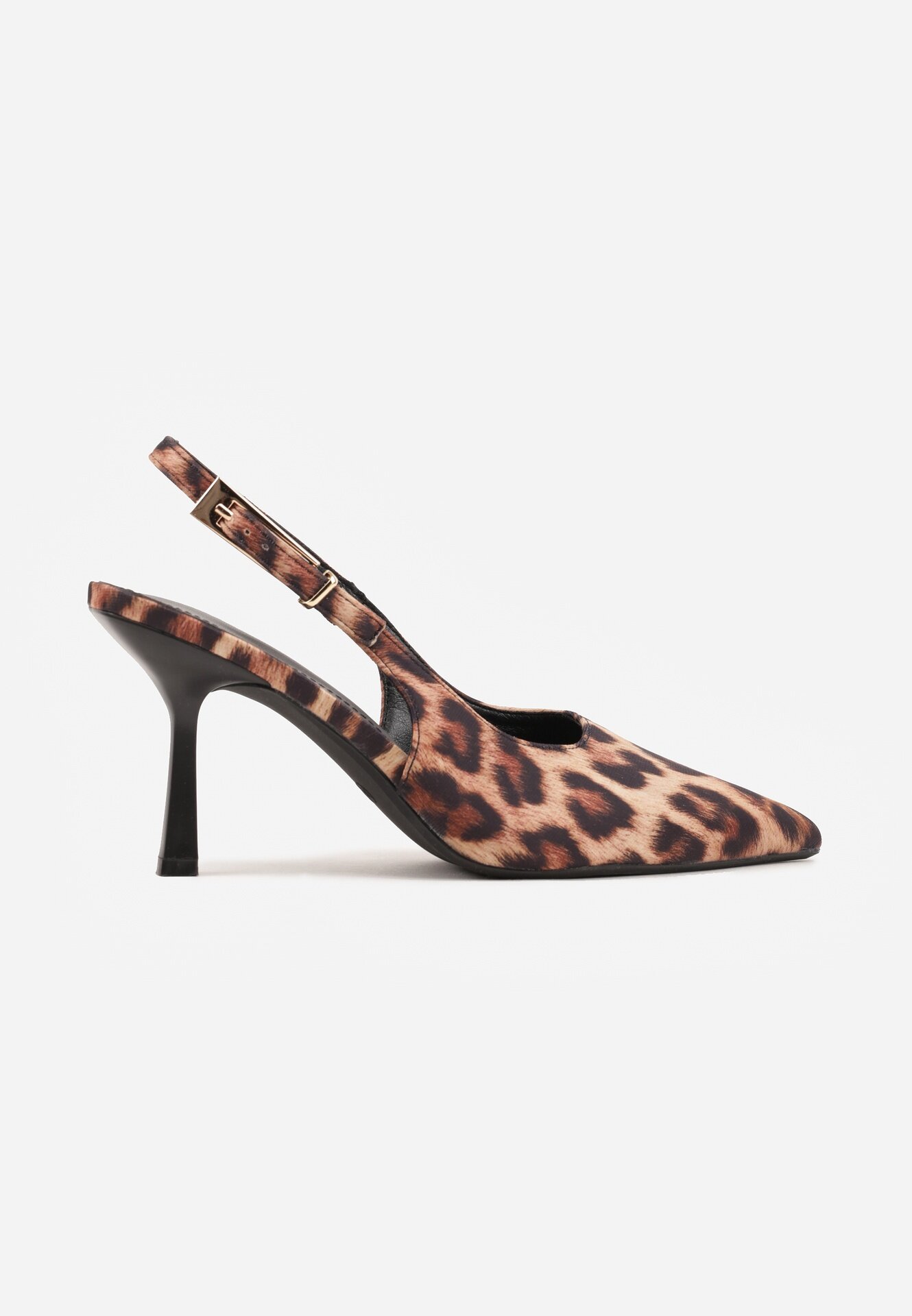 vices Sandale Leopard cu toc stiletto Slingback Tilazea