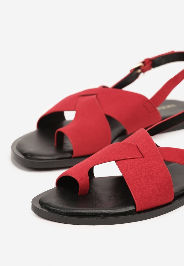 vices Sandale Roșii tip flip-flop Melanisse