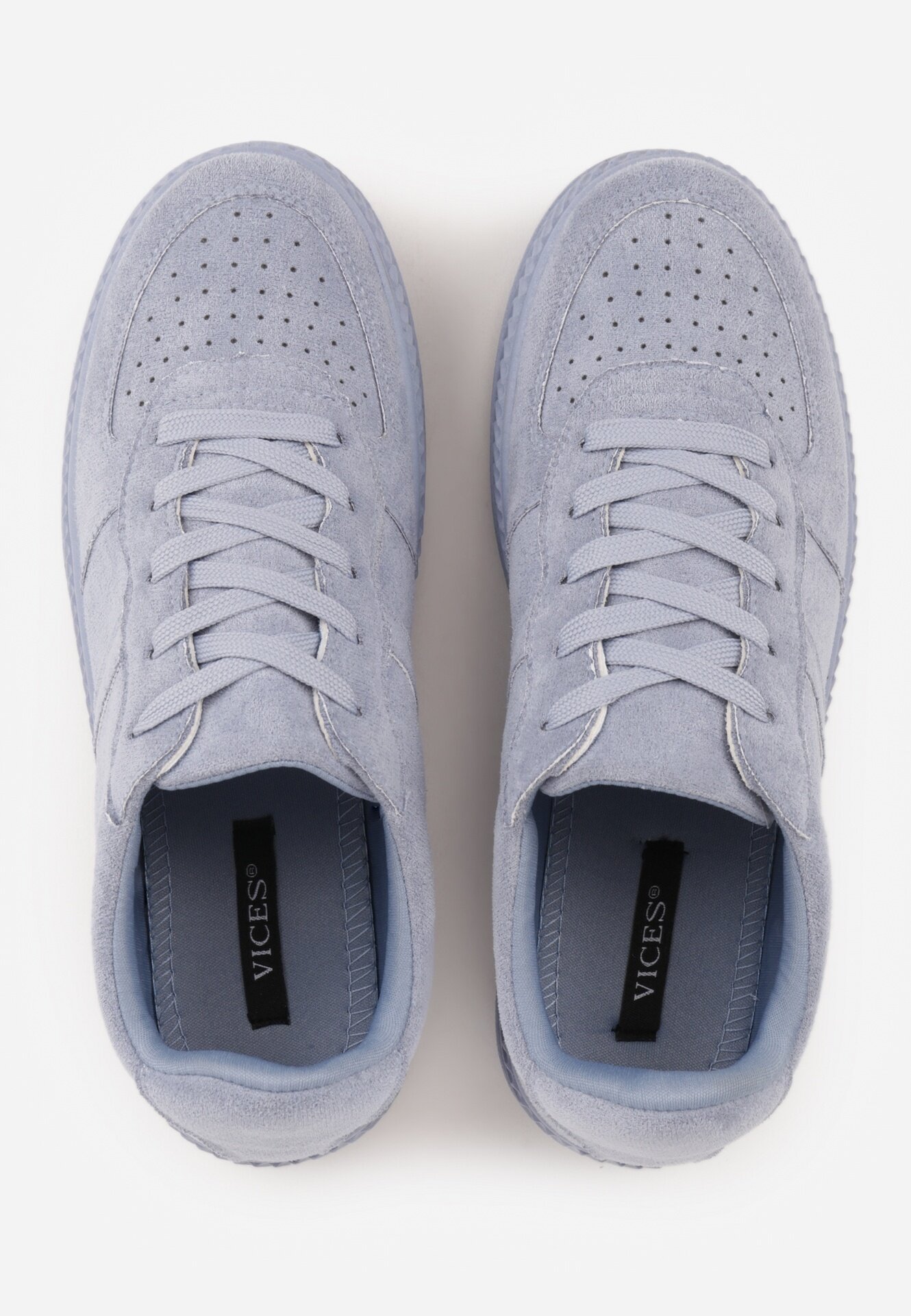 vices Sneakers albastre cu Perforație pe Talpă Sculptată Riparian Rights