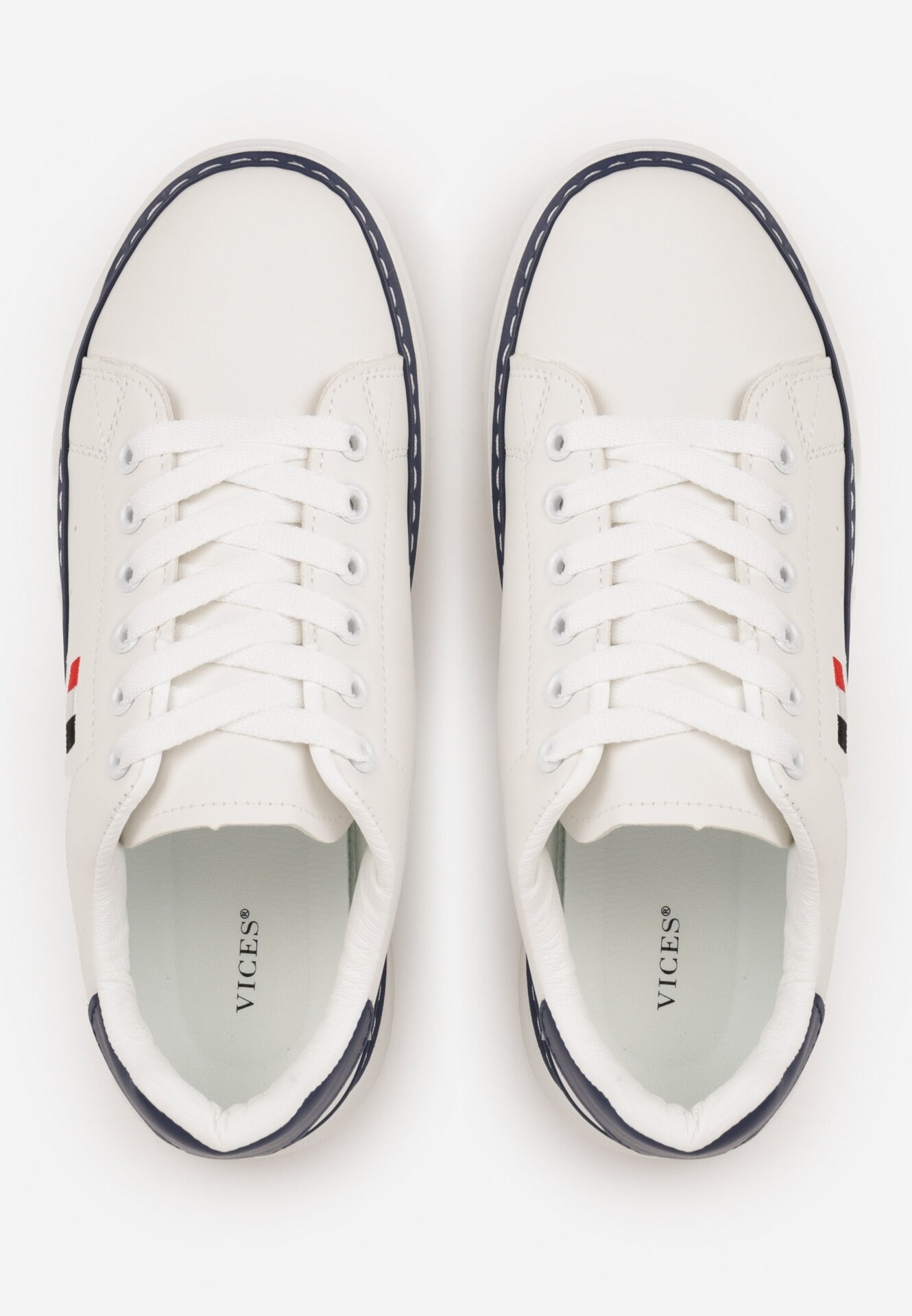 vices Sneakers Cezita Alb cu bleumarin