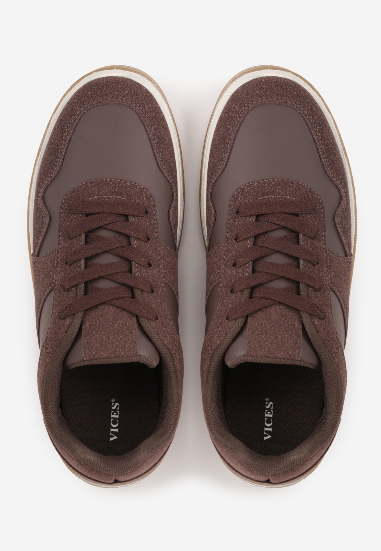 vices Sneakers în stil Basic cu inserții din imitație de nubuc Akila Maro