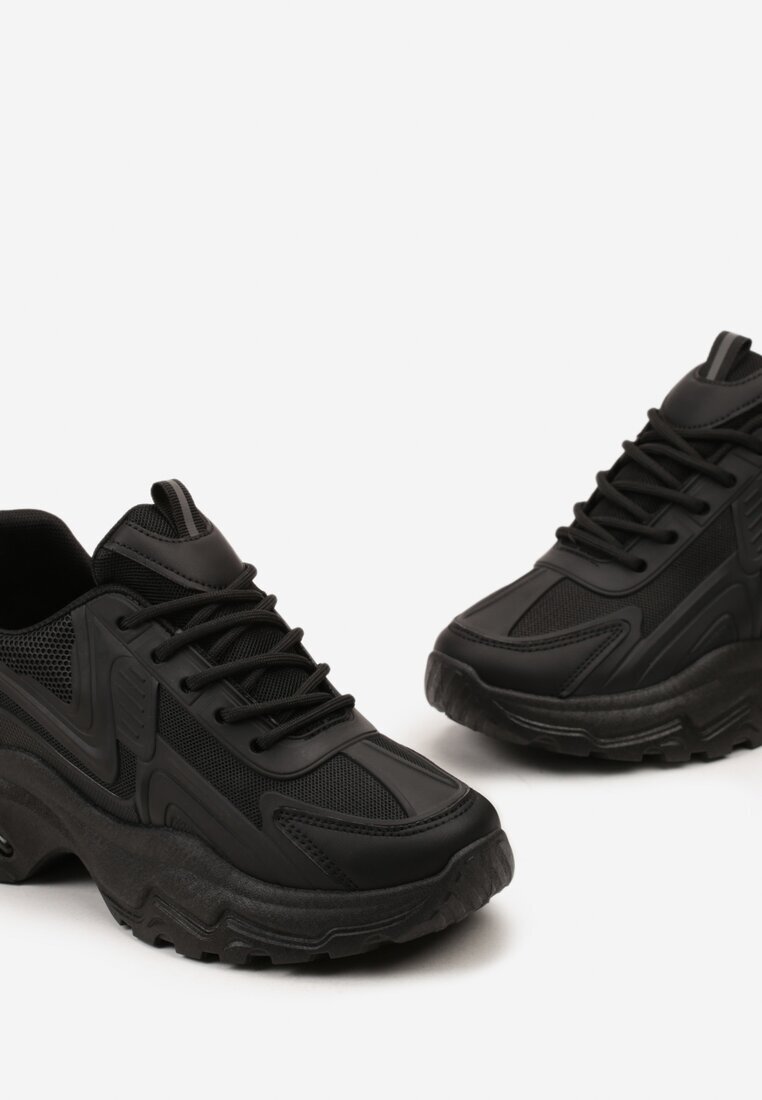 vices Sneakers Negri Clasici Cu șireturi Pe platformă joasă Lenivia