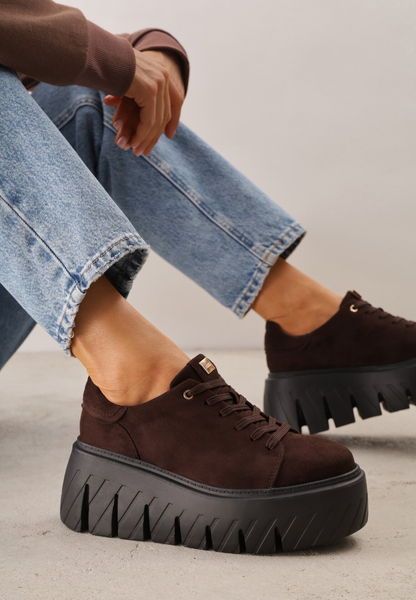 vices Sneakers pe platformă chunky Tassi Maro