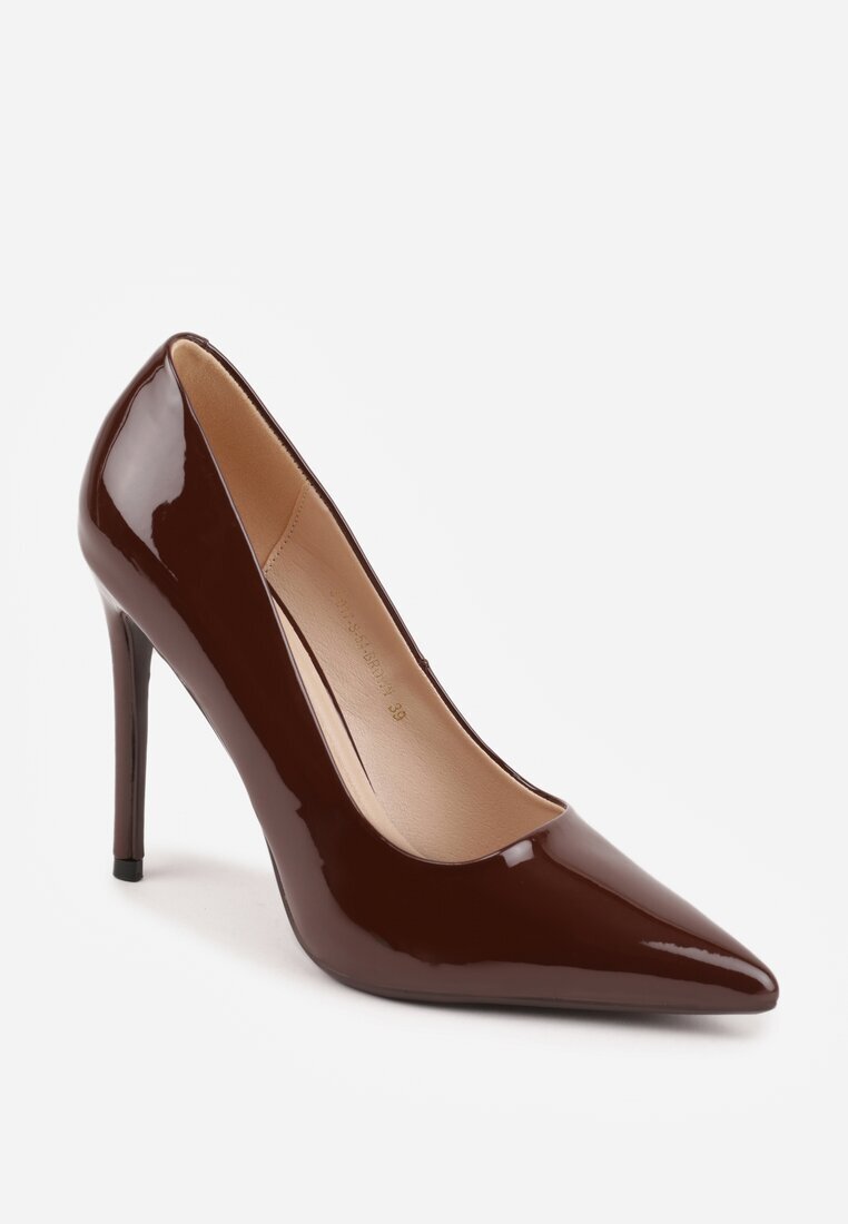 vices Stiletto maro lăcuit cu design clasic Corsinia