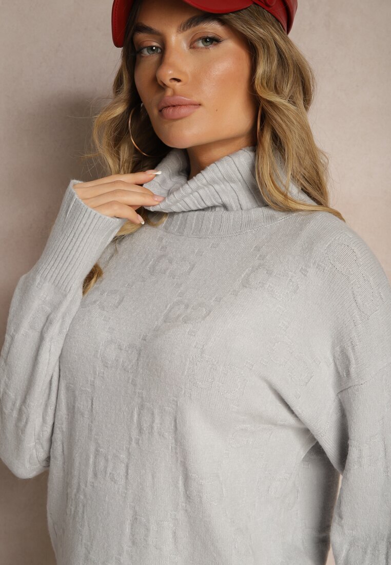 wool fashion Maletă Gri cu Croială Clasică Savelle