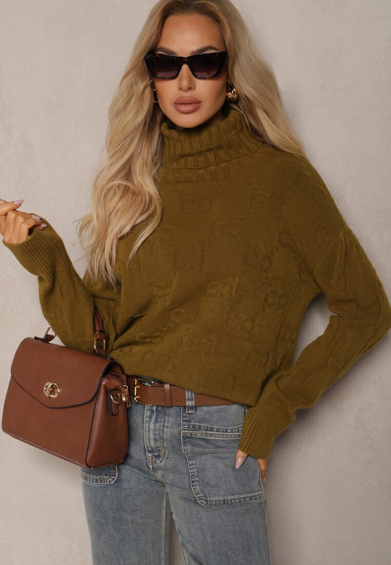 wool fashion Maletă Verde închis cu croială clasică Savelle