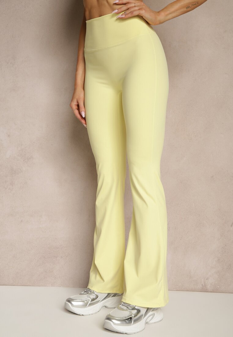yu & me Compleu sport Galben Pantaloni și Tricou Decorat cu șiret Lumileine