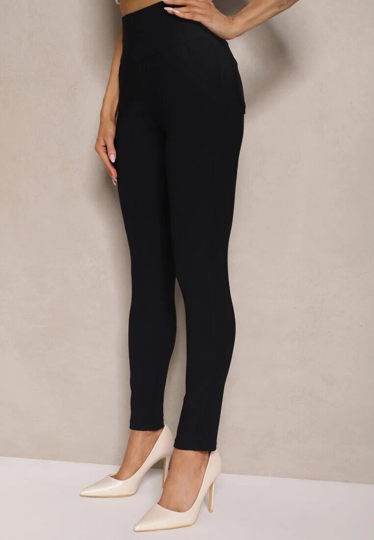 yu & me Pantaloni Bleumarin Croială Skinny cu elastic în talie și cu buzunare Rizeena