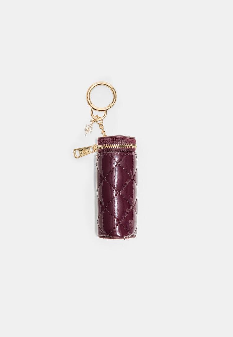 Stradivarius Charm Tip Neceser Matlasat Maro Deschis Os